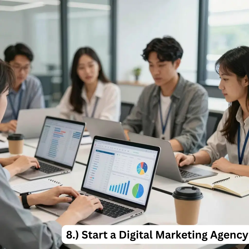 8.) Start a Digital Marketing Agency