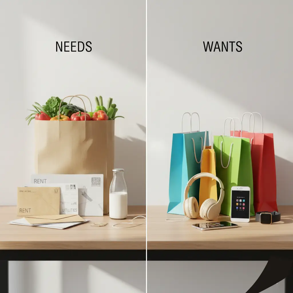 Separate Needs from Wants