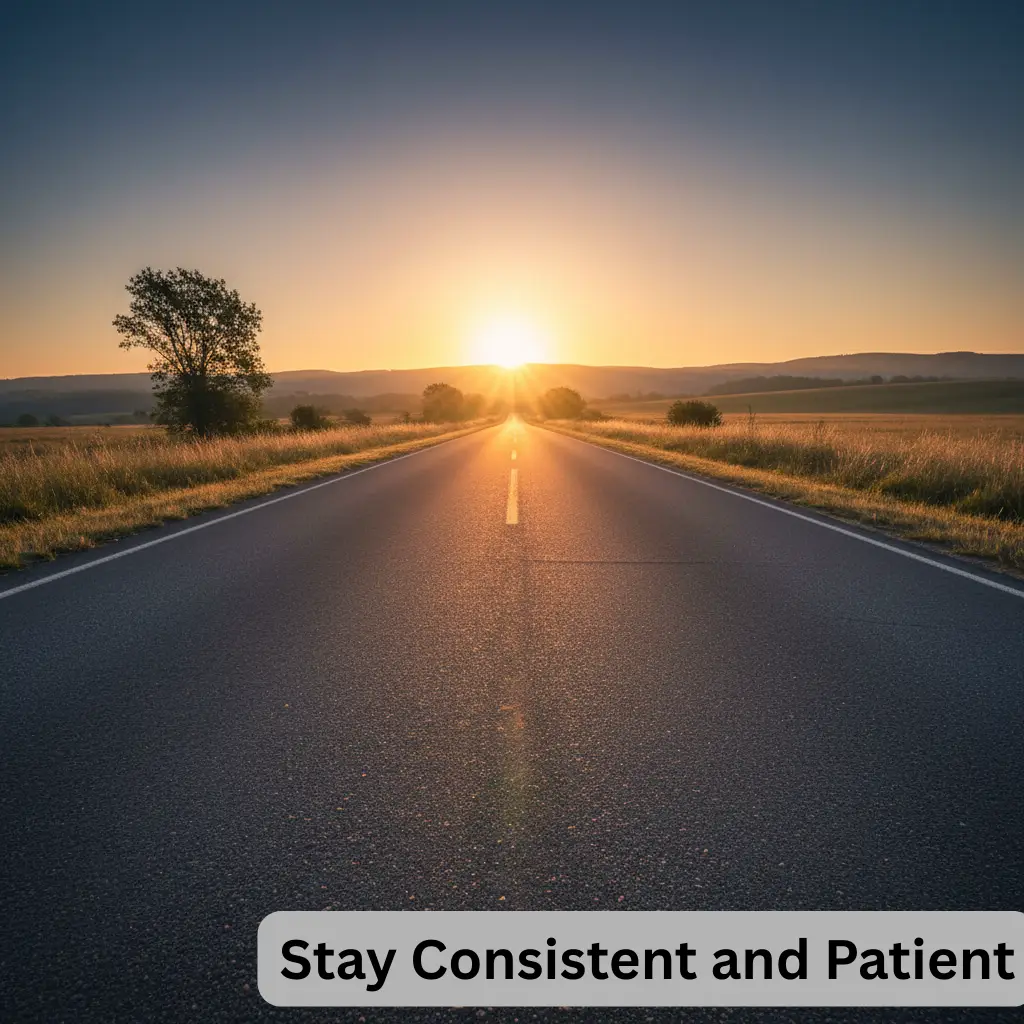 Stay Consistent and Patient