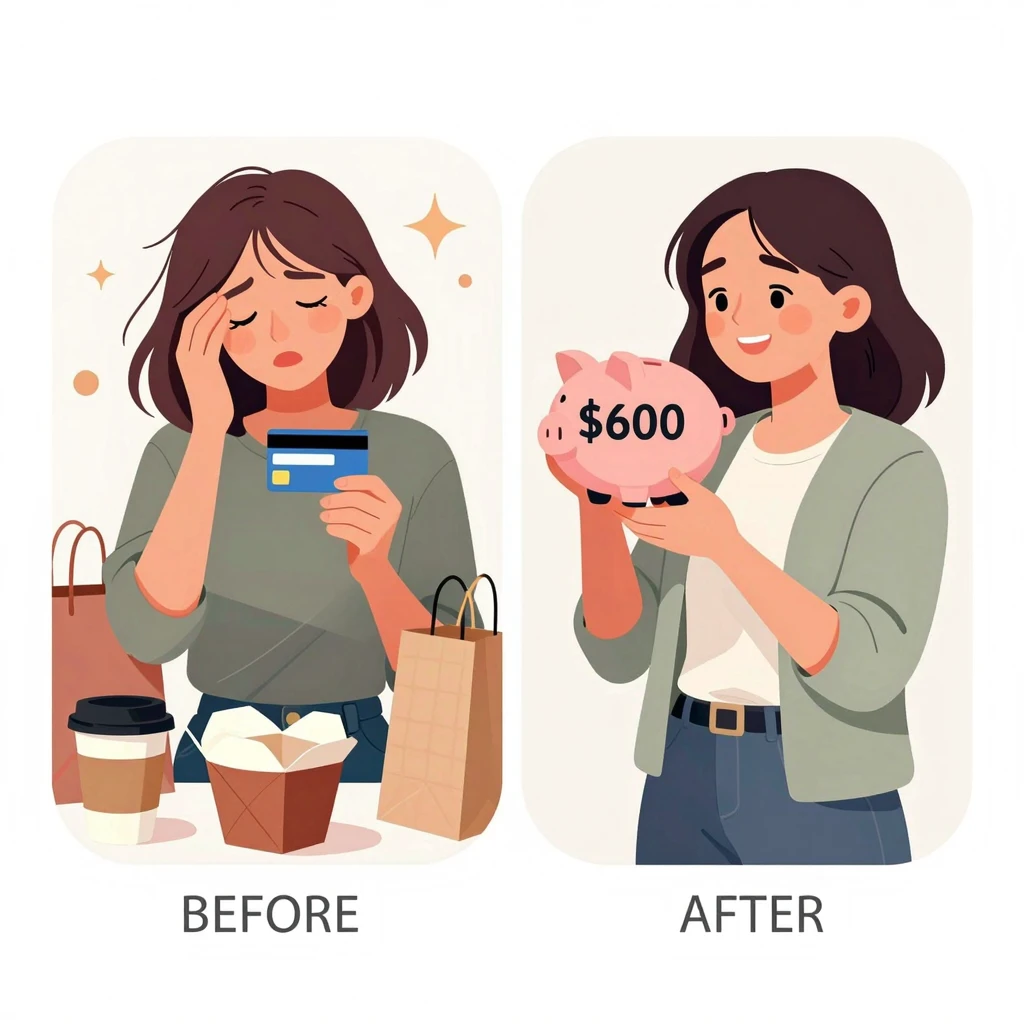 Real-Life Example: How One Person Saved $600 in 30 Days
