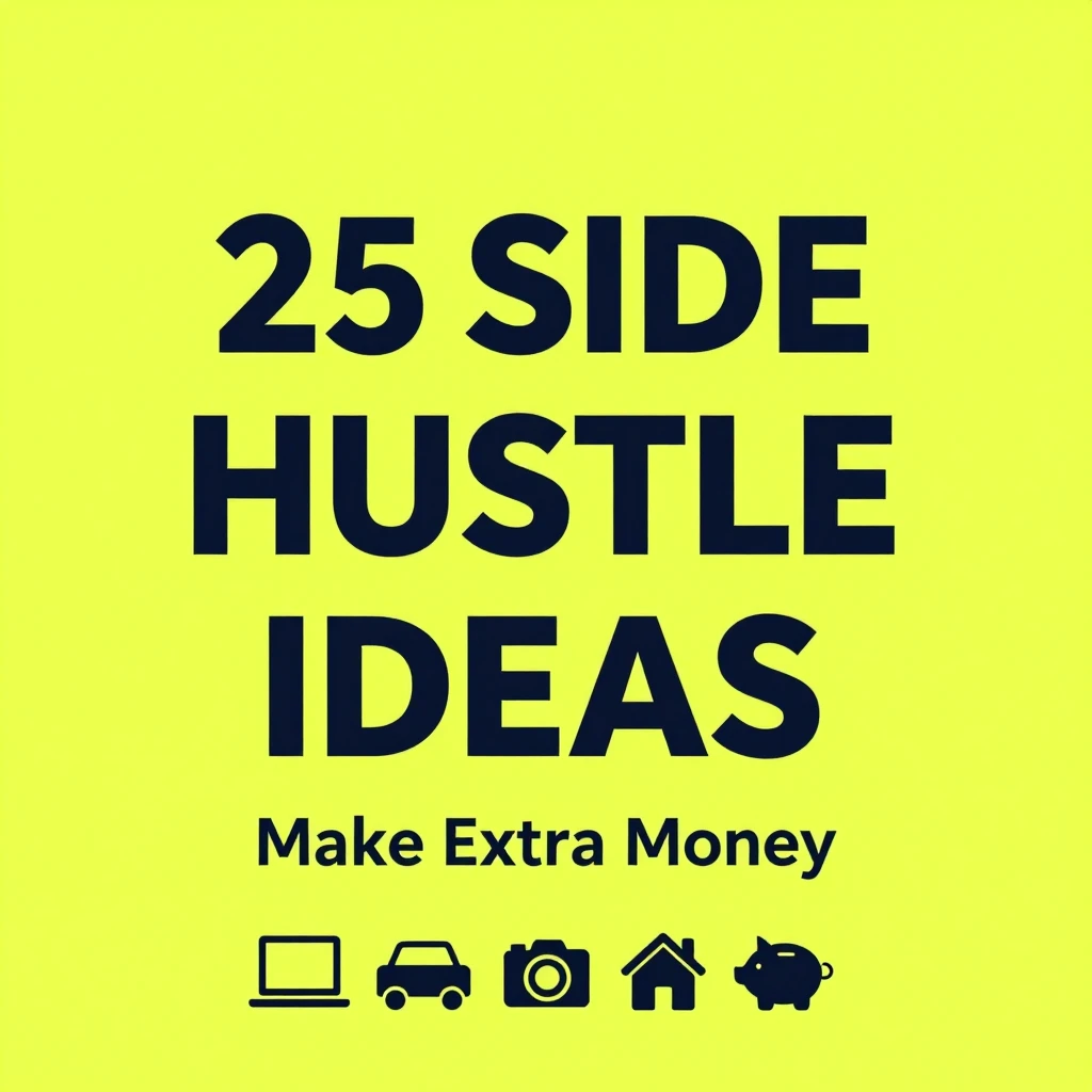 25 Side Hustle Ideas to Make Extra Money