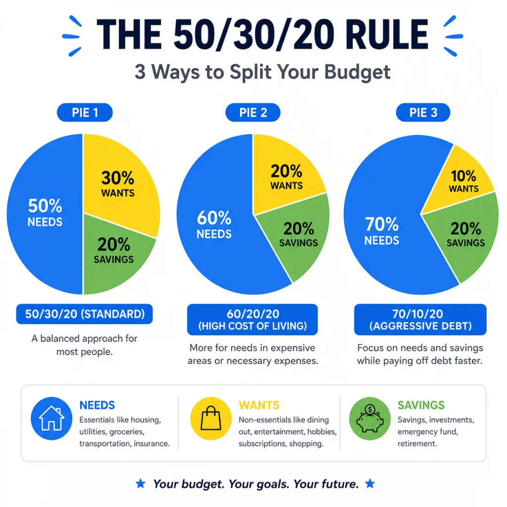 What If the 50/30/20 Split Doesn't Fit Your Situation?